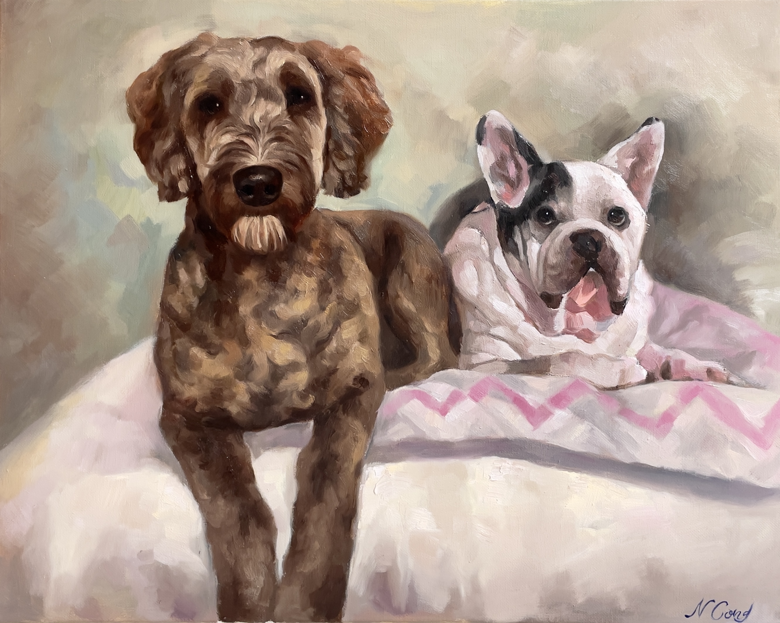 Pet Portrait Sample - Dogs