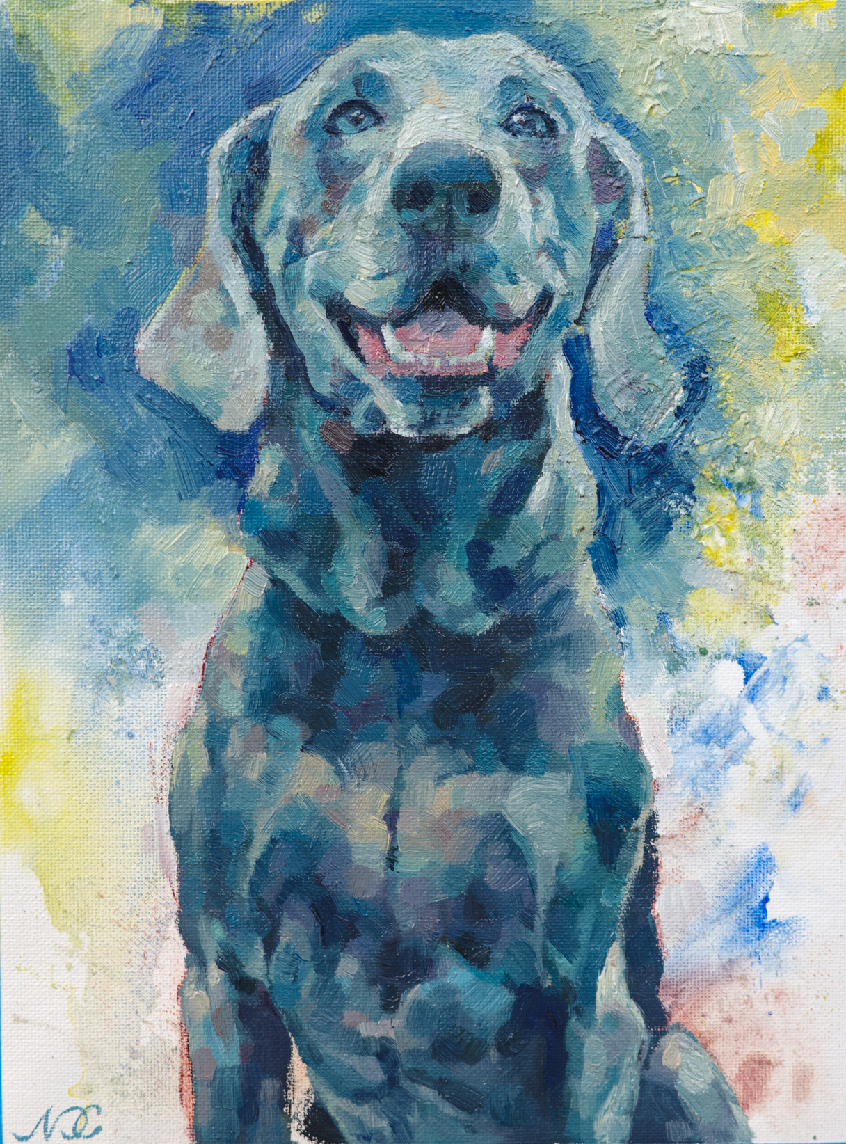 Pet Portrait Sample - Dog